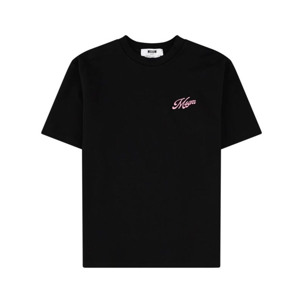 Msgm Women T-Shirt Con Logo
